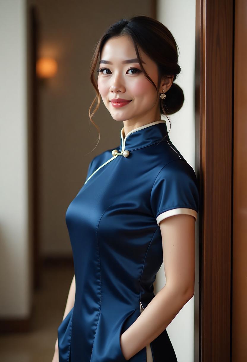 夜间帐篷内部的灯具与睡眠区